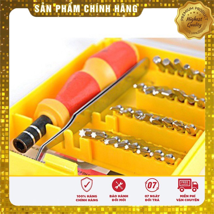 Bộ Tua Vít 32 Đầu Loại Vuông ( Kèm Kẹp Gắp Vít)