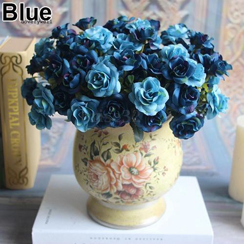 Hoa hồng giả 15 bông dùng trang trí