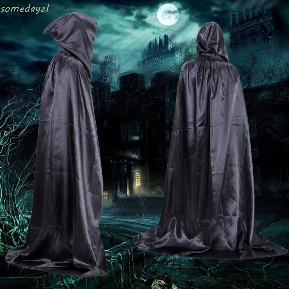 Áo Choàng Hóa Trang Phù Thủy Có Mũ Trùm Đa Năng Dành Cho Người Lớn