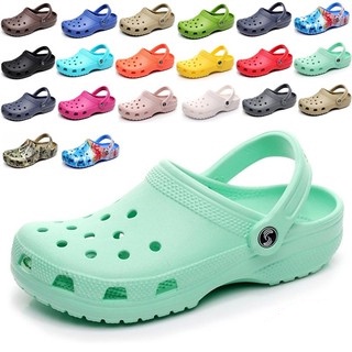 Giày lỗ đế mềm thoáng khí màu hè- dép đi trong nhà- Sandal đế bằng chống trượt