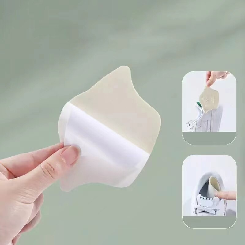Set 2 Cặp Đệm Dán Gót Giày Thể Thao Chống Mòn Có Thể Điều Chỉnh Dành Cho Nam Nữ