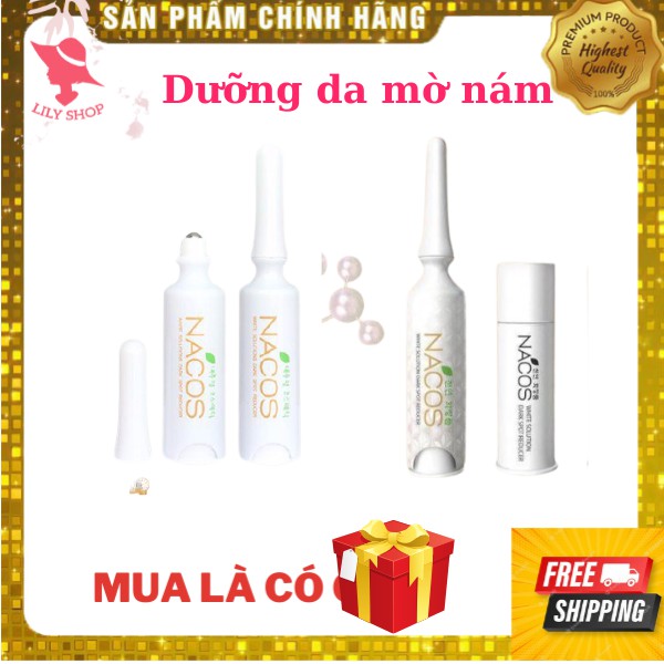 Kem Dưỡng Da Mờ Nám Nacos White Solution Dark Spot Reducer-LILY SHOP-Cải thiện Làn Da Trắng Sáng