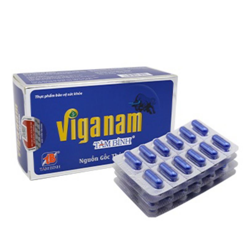VIGANAM Tâm Bình bổ thận tráng dương tăng cường sinh lý