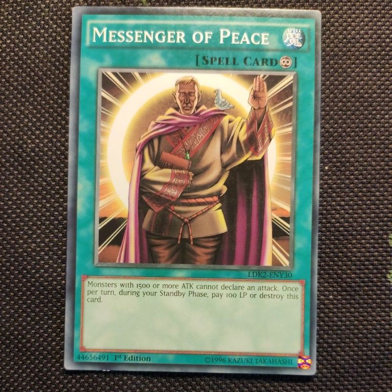 Thẻ bài Yugioh: Messenger of Peace - LDK2-ENY30 - Common 1st Edition