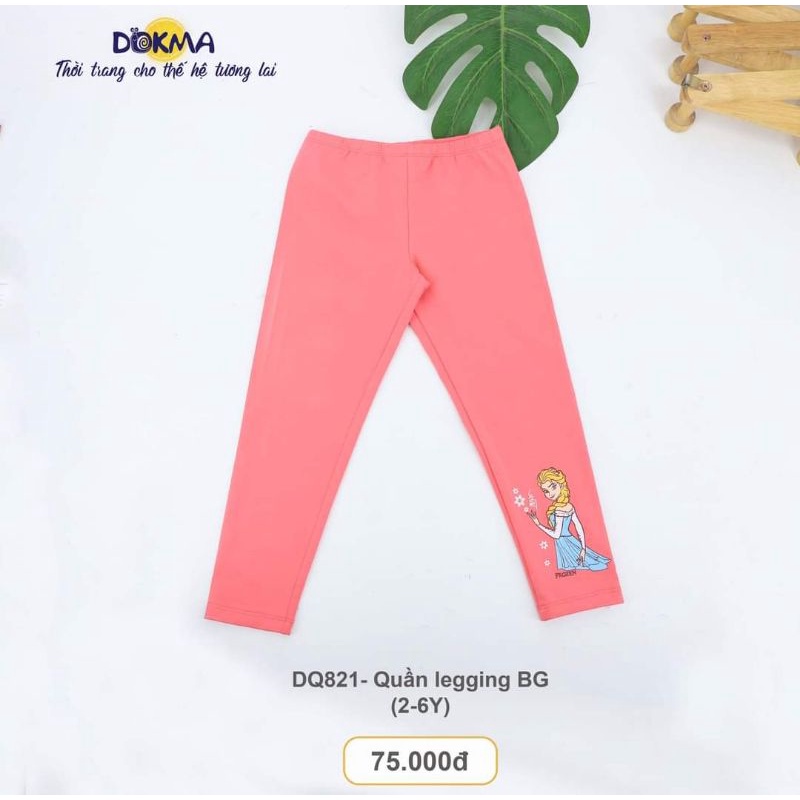 Quần Legging bé gái Dokma 2-6T