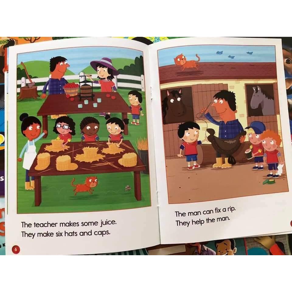 OXFORD PHONICS READER: Hàng in offset (bộ 15 cuốn)