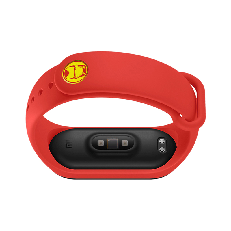 Dây Đeo Silicon Họa Tiết Hoạt Hình Cho Đồng Hồ Thông Minh Mi Band 4 Mi Band 3