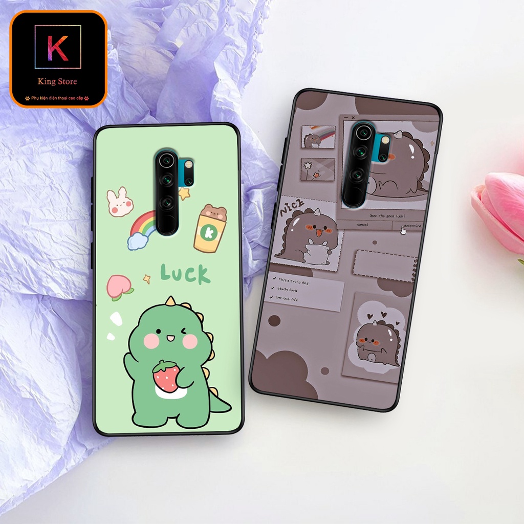 Ốp lưng Xiaomi Redmi Note 8 - Xiaomi Redmi Note 8 Pro - Ốp in hình khủng long,dinosaur, chất liệu TPU chống va đập