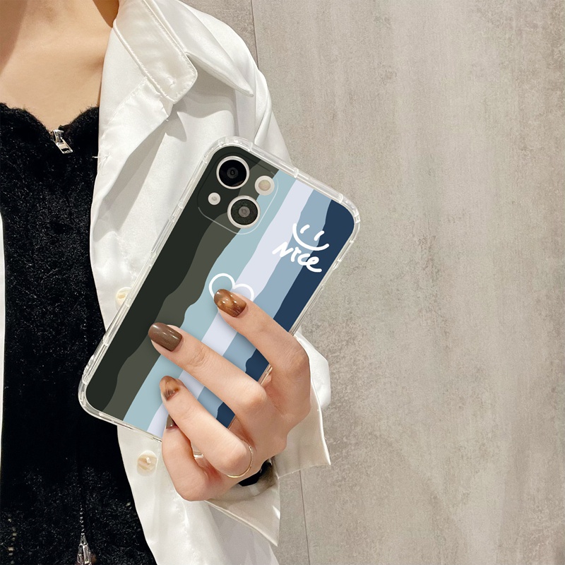 Suntaiho Ốp lưng iphone Ốp Điện Thoại tpu silicon hình cầu vồng thích hợp cho iPhone 11 pro max 13 pro 12 x xs max 7 8 6 6s plus