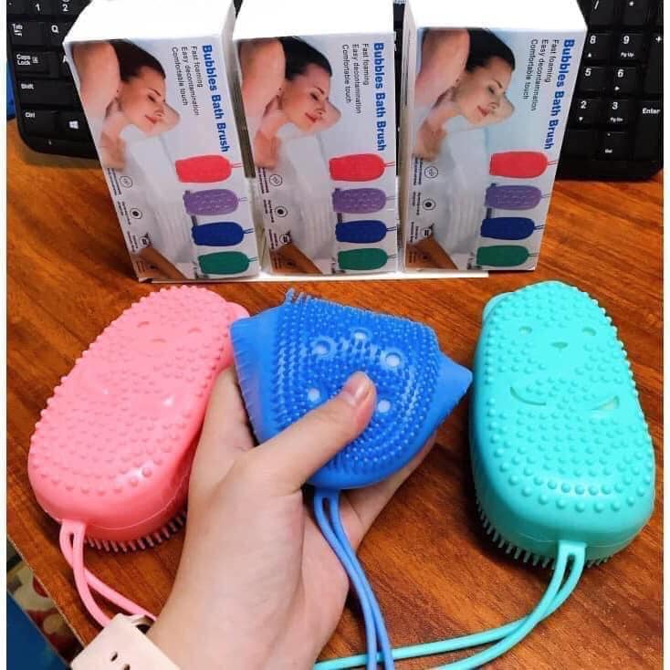 Cọ lưng tắm silicon giúp tấy da chết toàn thân