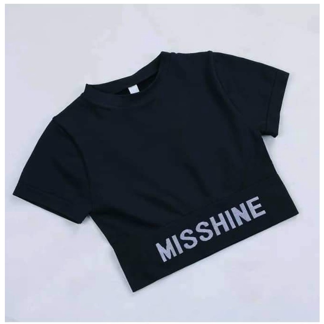 ÁO tập Gym Yoga Nữ MISSHINE Vải Dệt Kim Co Giãn Tốt, áo tập gym nữ thể thao yoga tôn dáng