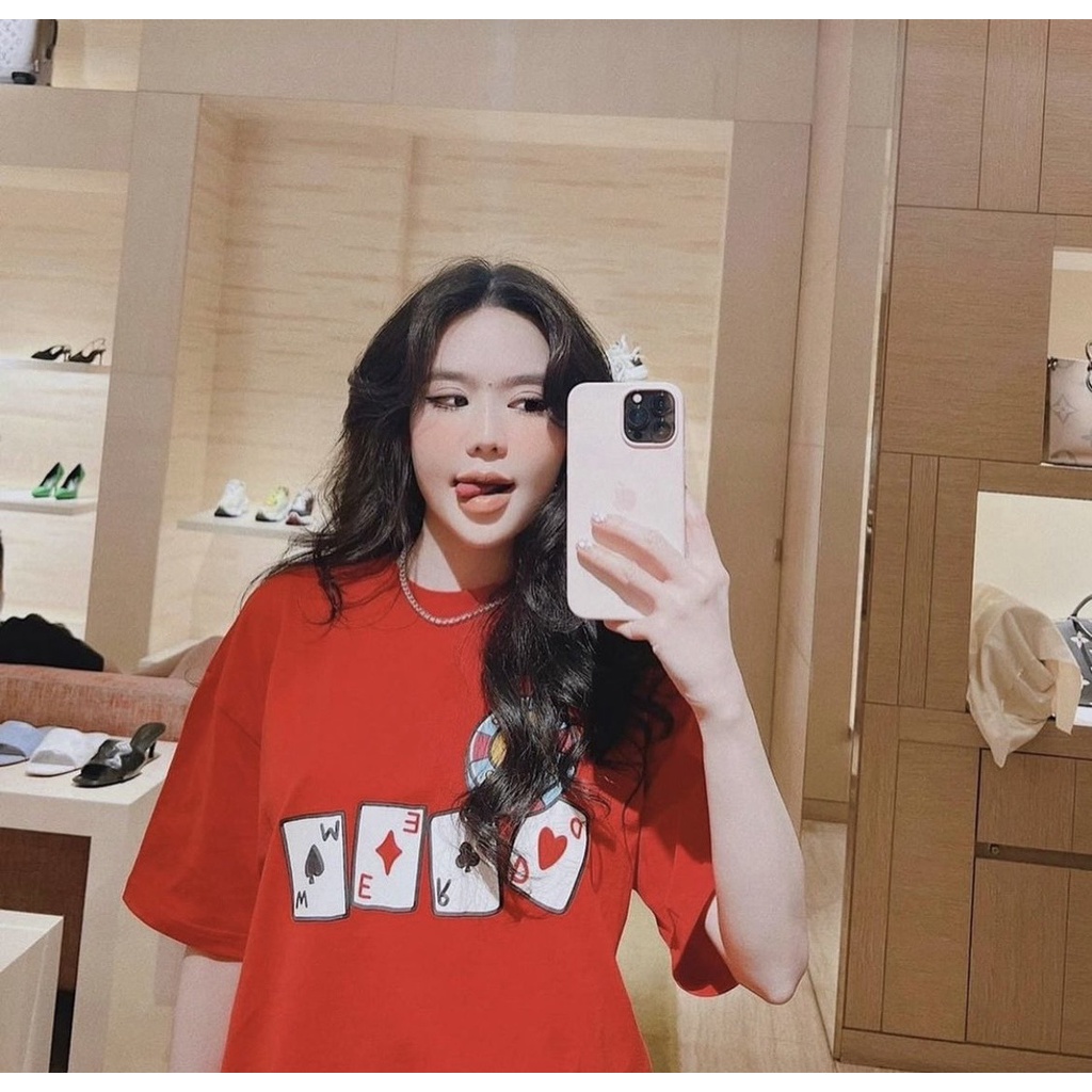 Áo phông DR EW QCCC unisex nam nữ chất cực sịn