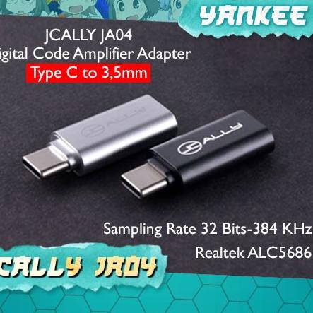 Bộ Chuyển Đổi Âm Thanh Kỹ Thuật Số Jcally Ja04 Dac Type C Sang 3.5mm Màu Bạc