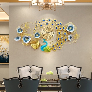 Decor trang trí đồng hồ treo tường, đồng hồ trang trí decor công mã a2927