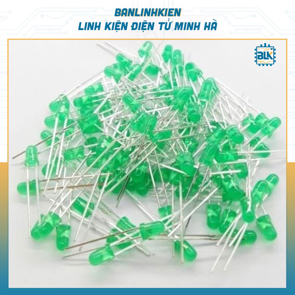 Combo 10 Chiếc 5MM Phủ Xanh Lá