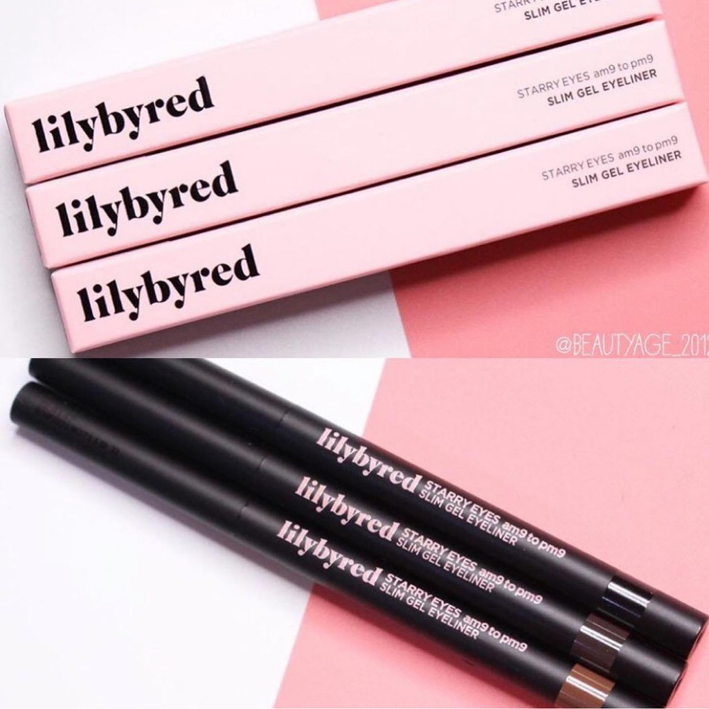 Chì Kẻ Mắt Lilybyred Slim Gel Eyeliner