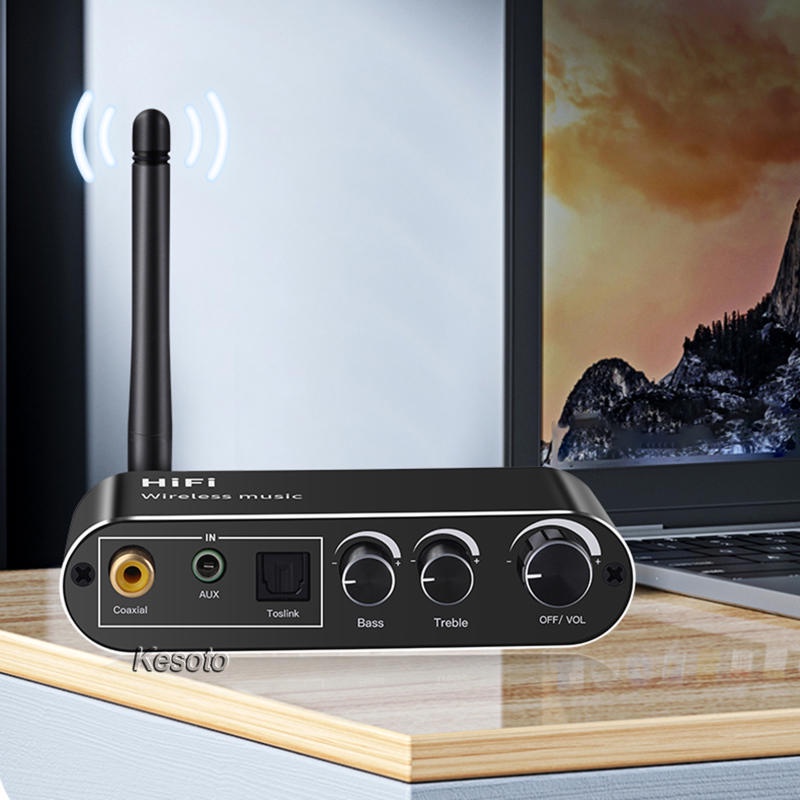 Bộ thiết bị chuyển đổi âm thanh bluetooth kỹ thuật số 20m đa dụng cho ô tô/ TV
