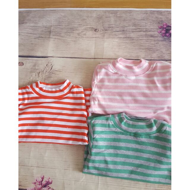 Combo 3 bộ cotton len dài tay cho bé
