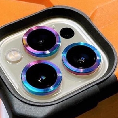 Dán bảo vệ từng mắt Camera iPhone 14 pro max 13 pro max 12 Pro Max 11 Pro Max 7 màu sắc cầu vồng titan