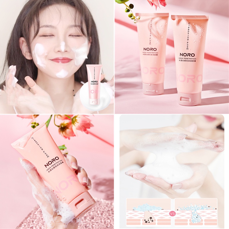 Sữa rửa mặt NORO cân băng độ PH cho da 100ml
