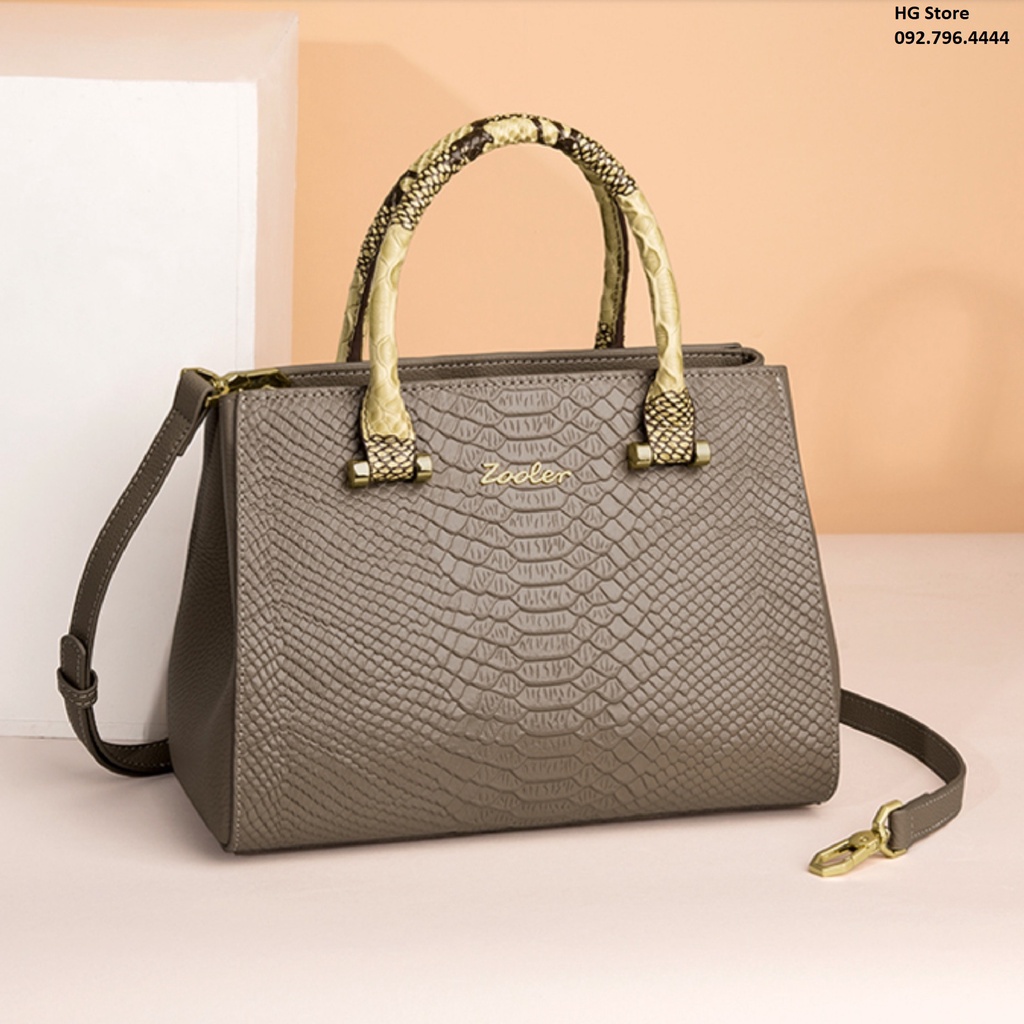 Túi Xách Nữ Hàng Hiệu ZOOLER Hàn Quốc ZL122 Da Thật Cao Cấp FullBox Size 28.5cm Làm Quà Tặng, Sinh Nhật