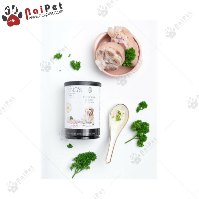 Pate Hỗn Hợp King’s Pet Cho Chó Mèo Lon 380g