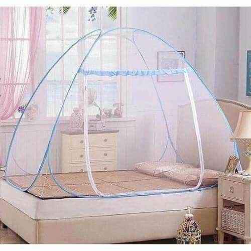 Màn tự bung, dễ gấp gọn không đáy dành cho người lớn và trẻ em kích thước to 2m*2m2