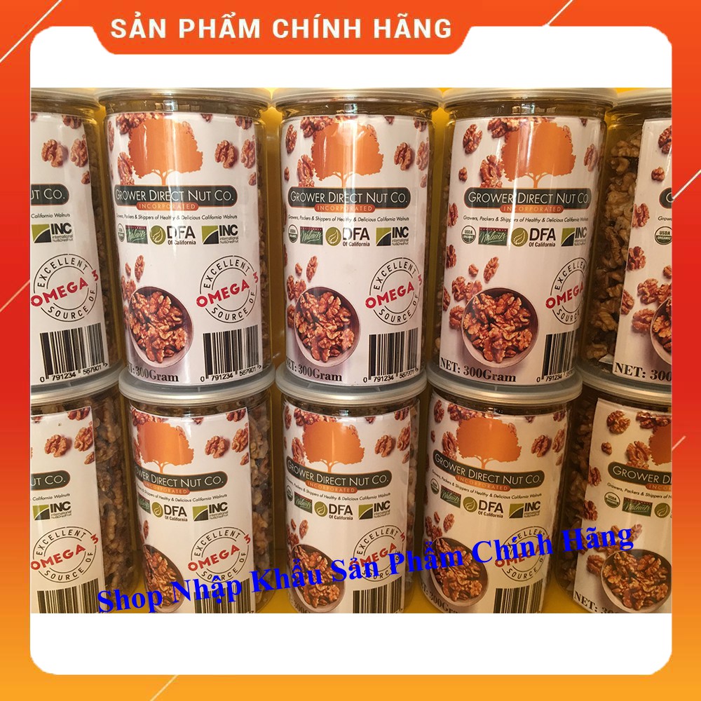 [CHÍNH HÃNG] Hạt Óc Chó Hữu Cơ Mỹ 300gram