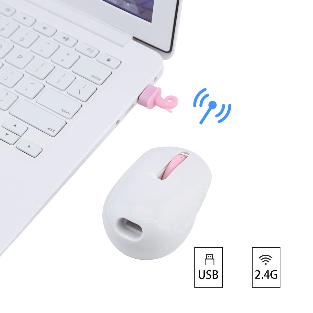 Chuột Wireless 2.4G Mini Cute Mouse Silent Optical USB 1200DPI Computer Mice Game Office Mute Gamer For Laptop PC