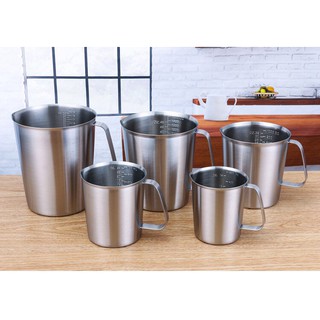 Ca Đong Inox 304 Cao Cấp - Pha Chế Trà Sữa