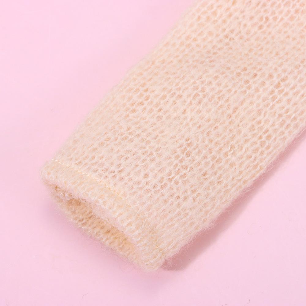 Áo Sweater Dệt Kim Thủ Công Mini Nhiều Màu Sắc Dễ Thương Cho Bé Gái