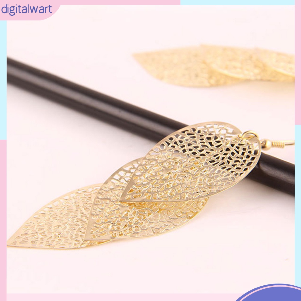 Bông Tai Hình Chiếc Lá Thời Trang Dành Cho Nữ