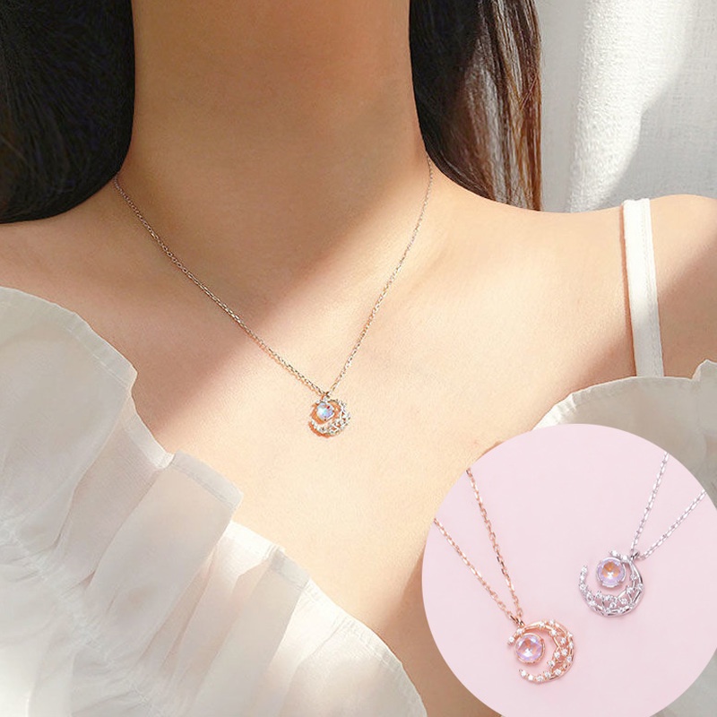Vòng cổ mặt hình mặt trăng/ ngôi sao thời trang cho nữ