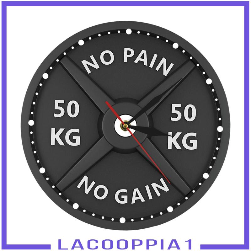 [Lacooppia1] Đồng Hồ Treo Tường Hiện Đại Tối Giản Để Tập Gym / Làm Quà Tặ