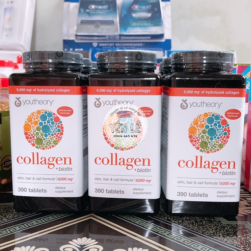 Collagen Youtheory 390viên