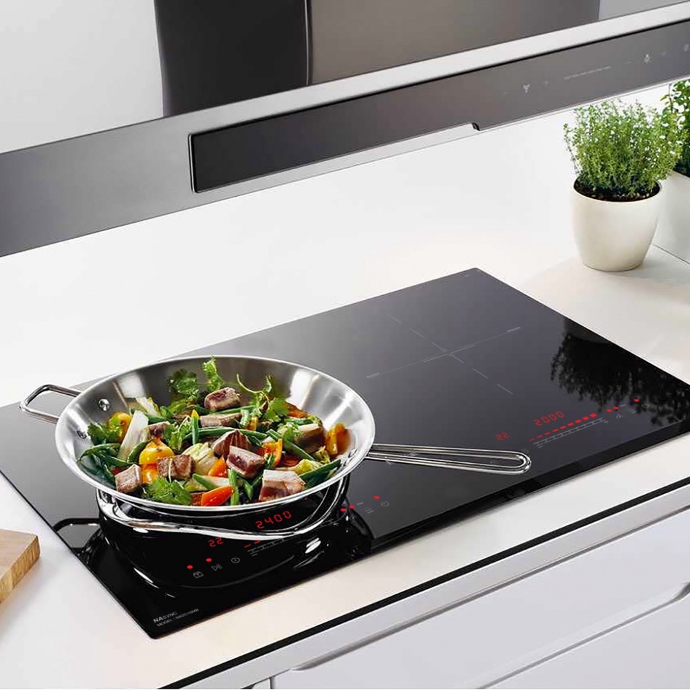 Bếp Từ Đôi NAGAKAWA NK2C01M Tặng hút mùi kính cong với khách mua combo