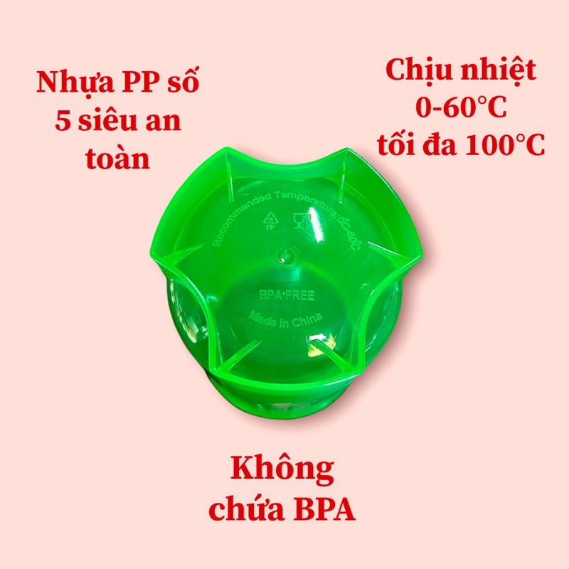 Bình nước, bình lắc, shaker thể thao 500ml kèm quả lắc lò xo