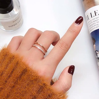 Nhẫn TiTan Ko Đen Soàn Tấm