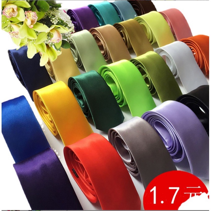 Cà Vạt 5cm Thiết Kế Đơn Giản Thời Trang Dành Cho Nam Và Nữ