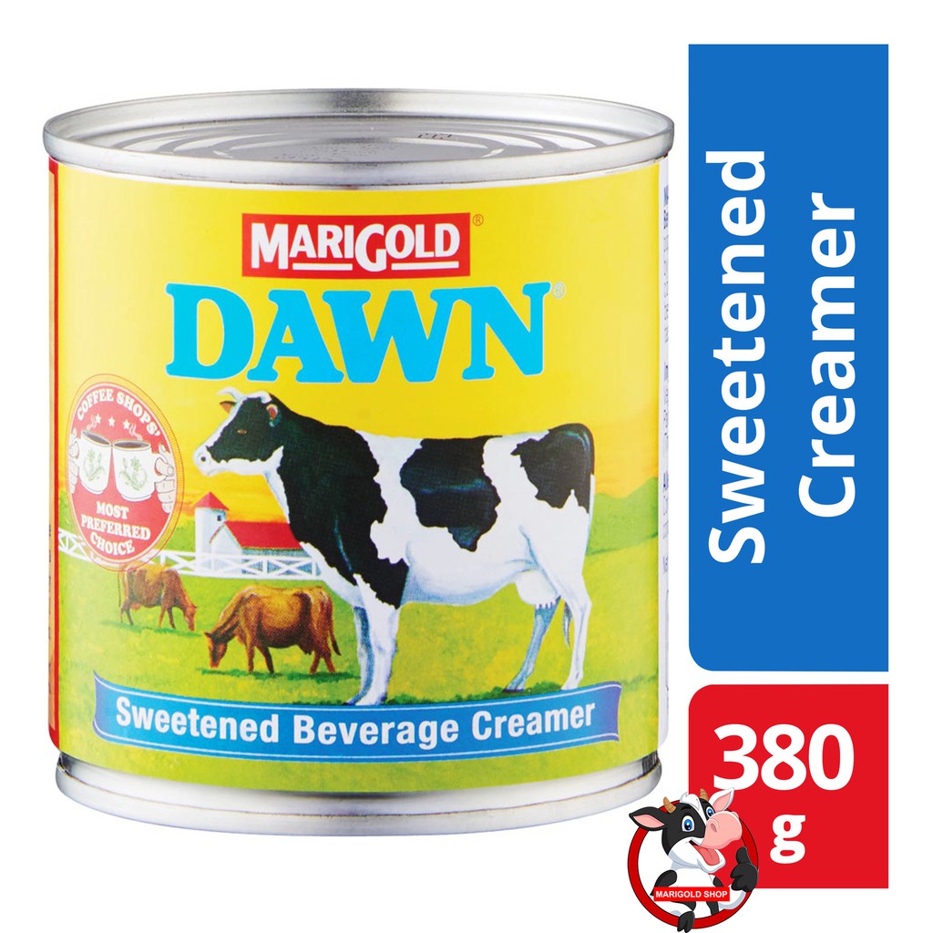 Thùng 48 hộp Sữa đặc Marigold Dawn Singapore, hộp 380g