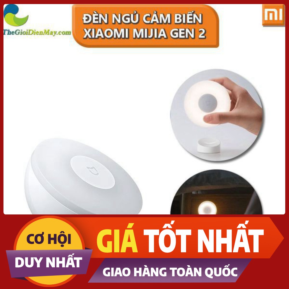 [SaleOff] Đèn ngủ cảm biến Xiaomi Mijia gen 2 MJYD02YL dùng pin AA - Bảo Hành 6 Tháng - Shop Thế Giới Điện Máy .