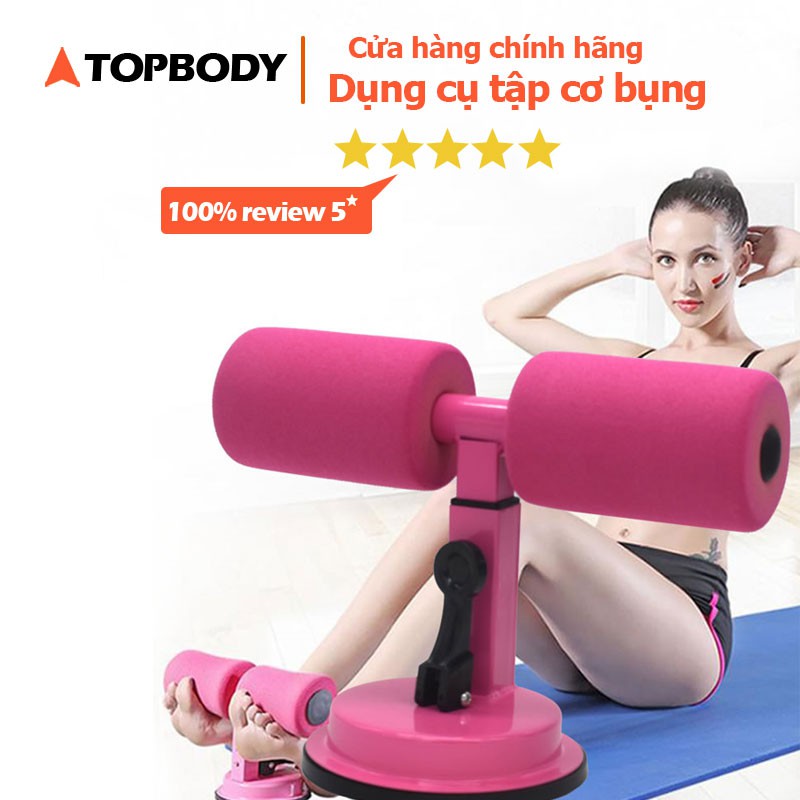 Dụng cụ tập cơ bụng tại nhà  FREESHIP  , hỗ trợ gập cơ bụng, giúp dáng chuẩn eo thon TOPBODY