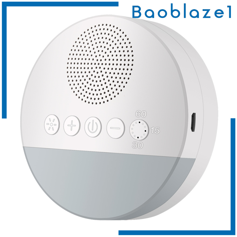 [BAOBLAZE1]White Noise Sound Machine Sleep Therapy Plays Soothing Sounds+ Timers