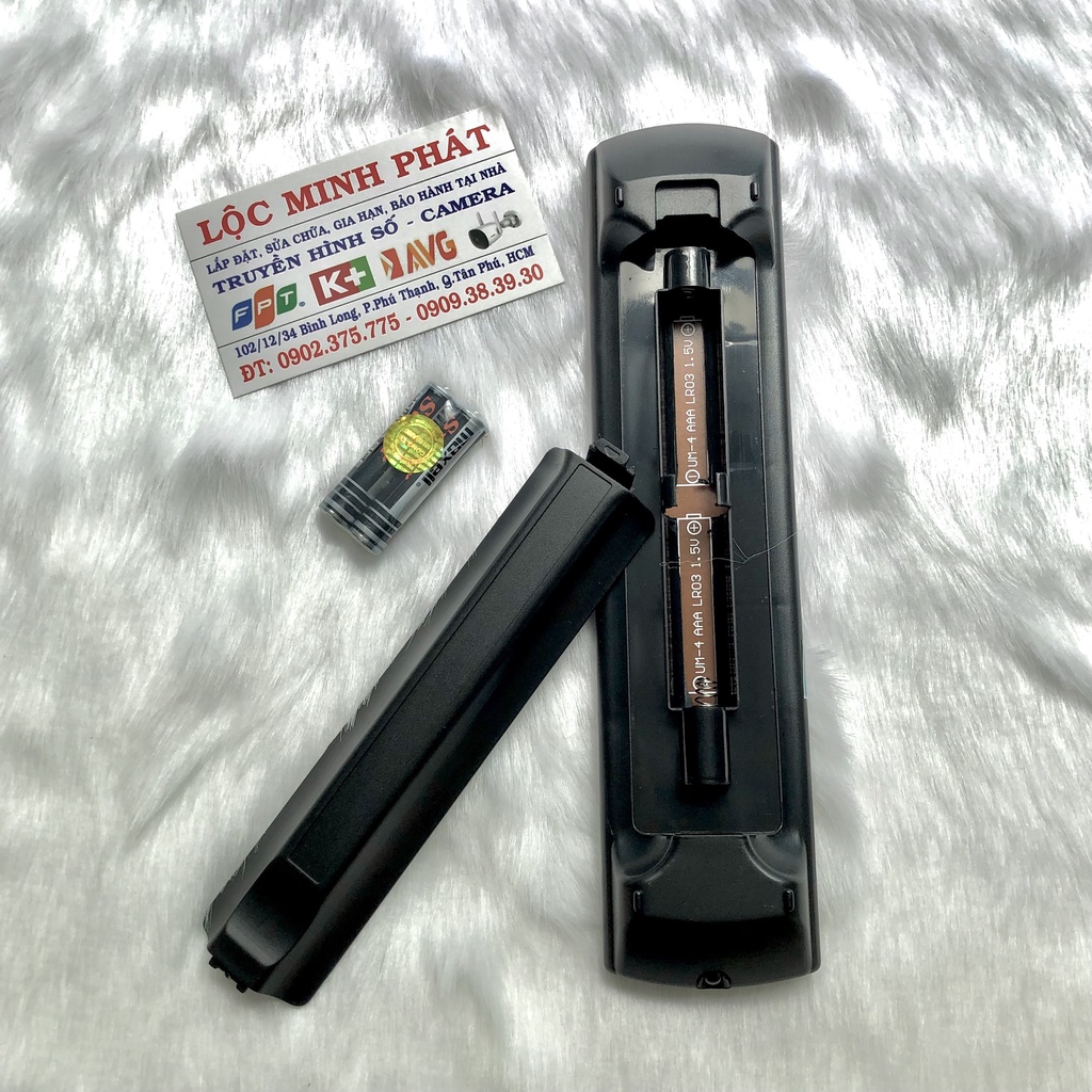 ĐIỀU KHIỂN TIVI PANASONIC INTERNET TIVI sử dụng pin aaa