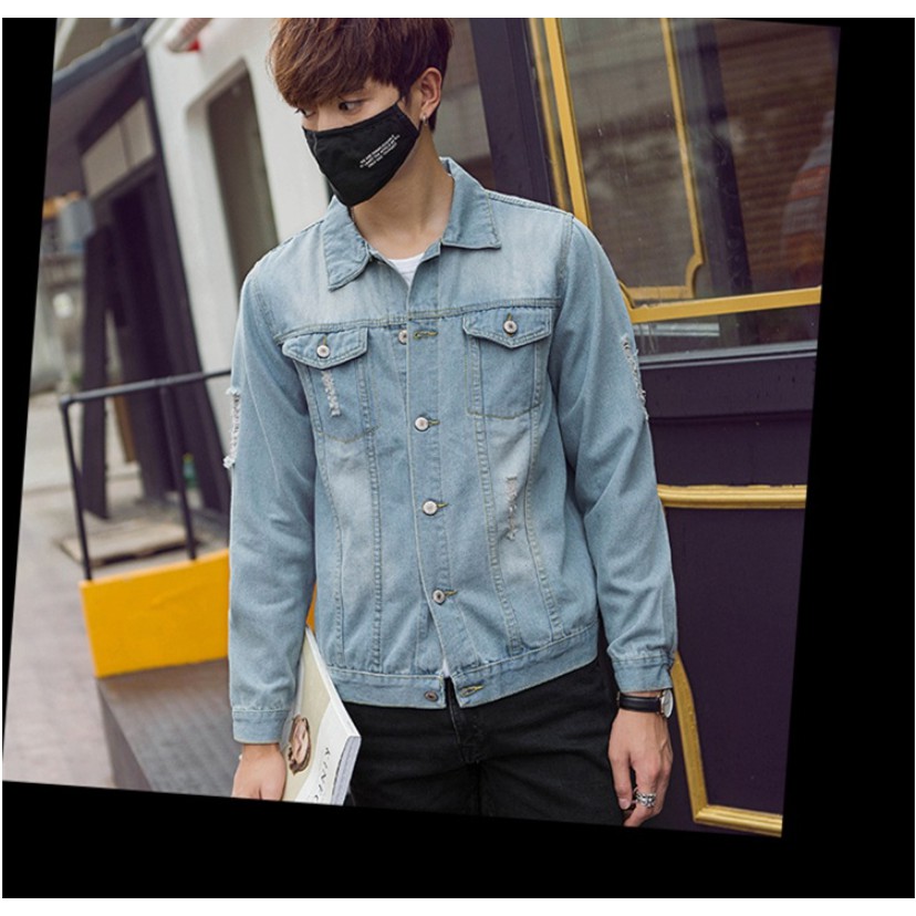 Áo Bò DENIM Chất Mềm Thấm Hút Mồ Hôi Cực Tốt, Fom Thoải Mái