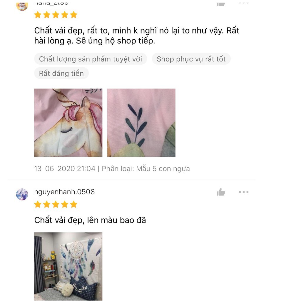 Tranh vải treo tường trang trí phòng ngủ, thảm treo tường decor hàng đẹp