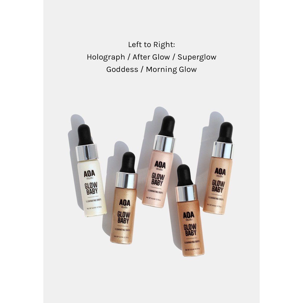 Highlight dạng lỏng aoa studio Glow Baby Highlighter