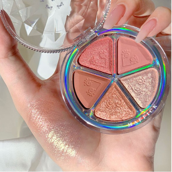 Phấn Mắt Kiêm Má Nhũ Bắt Sáng Maffick Petal Hoa 5 Cánh | BigBuy360 - bigbuy360.vn