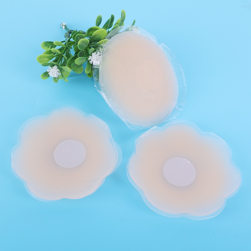 Miếng Dán Ngực Silicone Không Dây Siêu Mỏng Tự Dính Cho Nữ