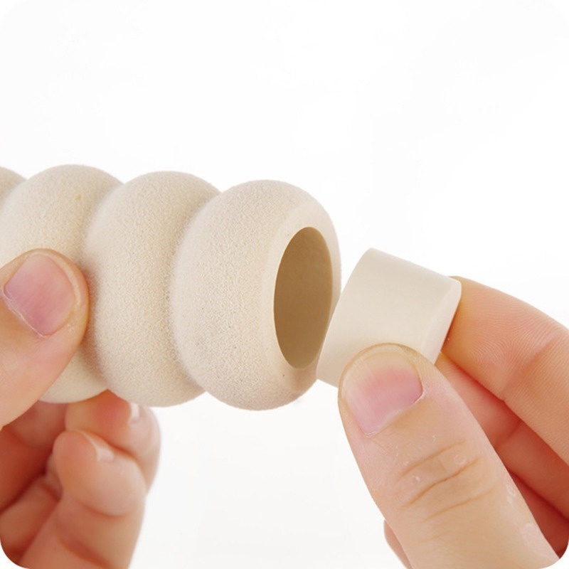 2 Pcs/Set Door Anti-collision Cover/ Thickened Spiral Door Handle Protective Cover/ Door Lock Protective Pad/ Soft Foam Door Crash Pad/ Dust Covers Home Supplies